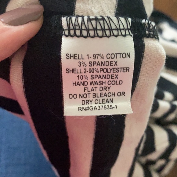 Max & Riley Tank Style Striped Dress Size Large - Picture 6 of 12